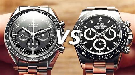 omega moonwatch vs rolex daytona|omega speedmaster vs rolex.